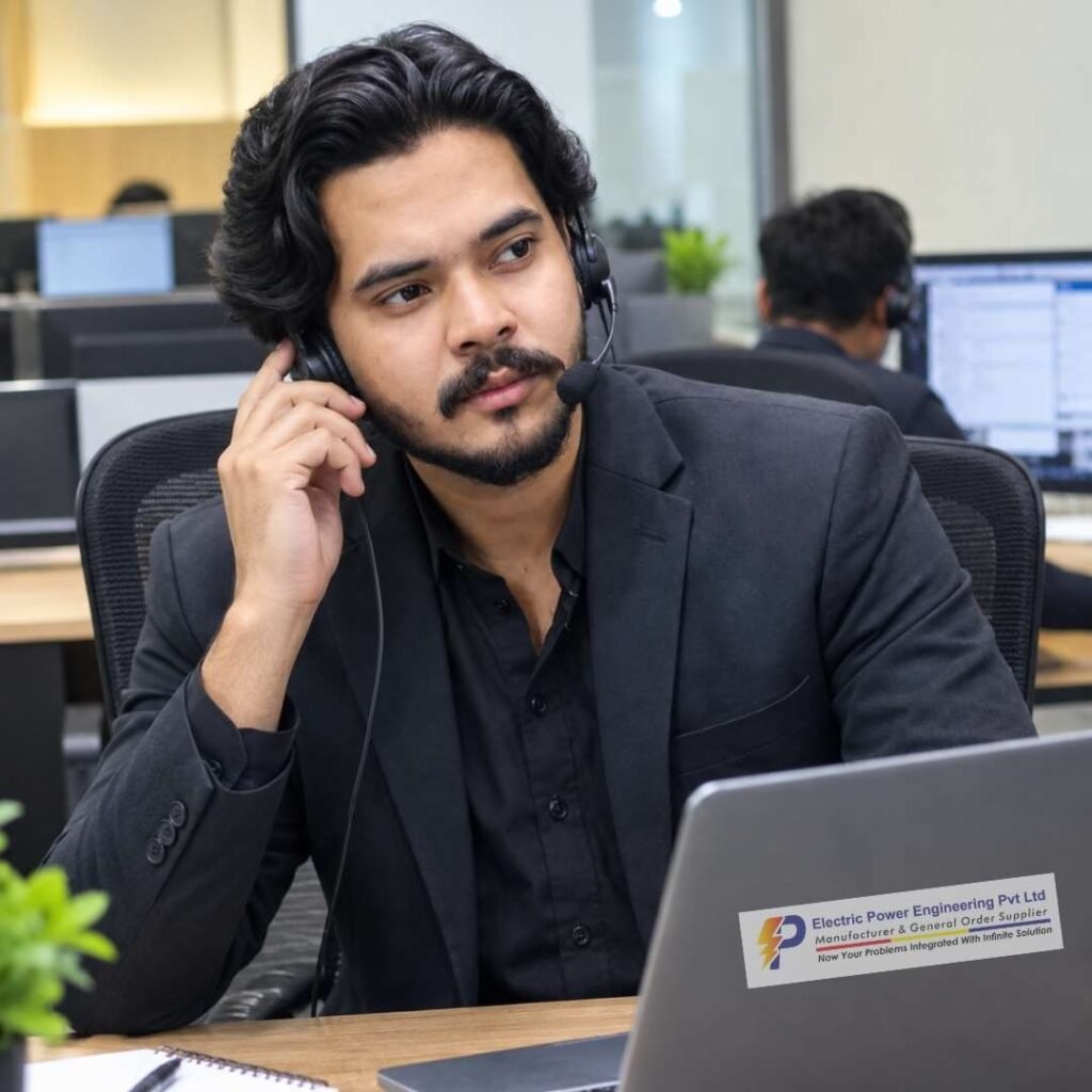 Technical support electric power engineering