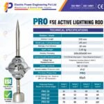 Patriot PRO ESE active lightning rod for building lightning protection
